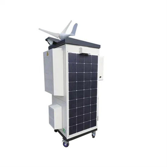 The working principle of solar power storage cabinet