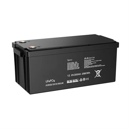 Outdoor power station energy storage