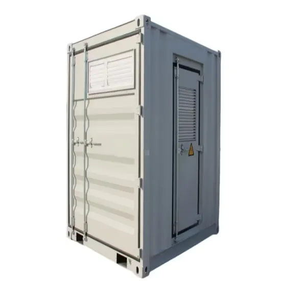 Fast charging of photovoltaic folding containers for field operations