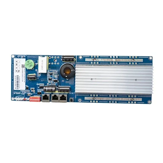 Energy storage cabinet in high voltage circuit