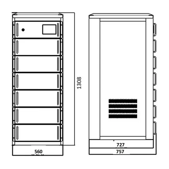Resort uses 20mwh photovoltaic energy storage cabinet