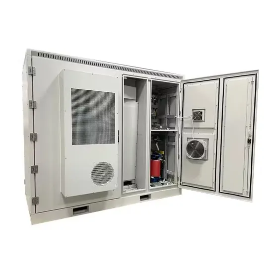 Components of wind turbine cabinet in solar container communication station