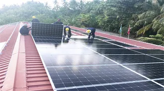 Our container solution with Solar power, Battery and more
