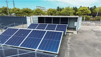 Communication base station solar panel construction company