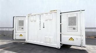 The frequency range of wind-solar hybrid solar container