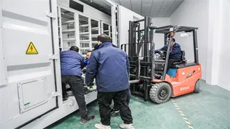 287kWh Commercial Battery System Risen C&I