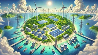Lithium battery power station in Turkmenistan