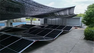 Outdoor Cabinet Energy Storage System (ESS) for PV