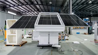 Energy management system for wireless solar-powered