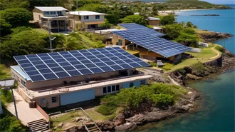 SOLAR BATTERY STORAGE PROJECT GROUND VANUATU
